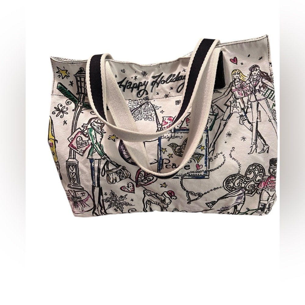 Brighton Happy Holidays Large Tote